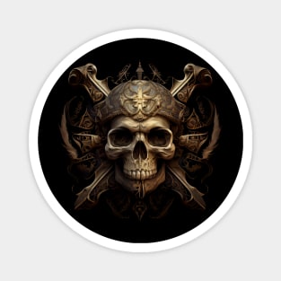 Skull and Crossbones Magnet